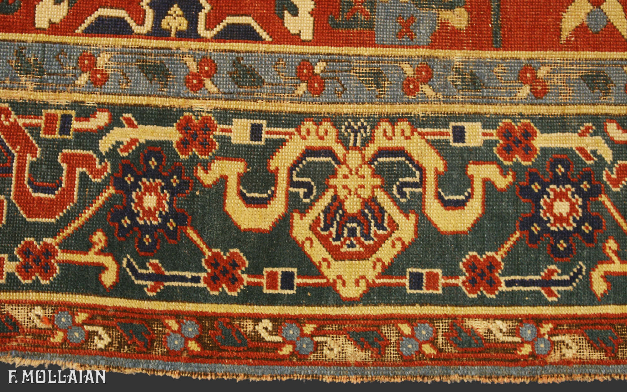 Antique Turkish Ushak (Oushak) Carpet n°:45993040